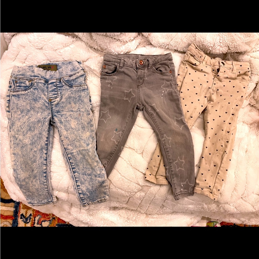 Zara Toddler jeans bundle